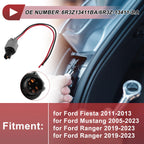 Set of 2 Side Marker Light Socket Wiring for Ford Fiesta (2011–2013) No.6R3Z13411BA
