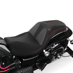 Driver Passenger Seat for Harley Dyna Super Glide FXDC Low Rider FXDL (2006–2017)