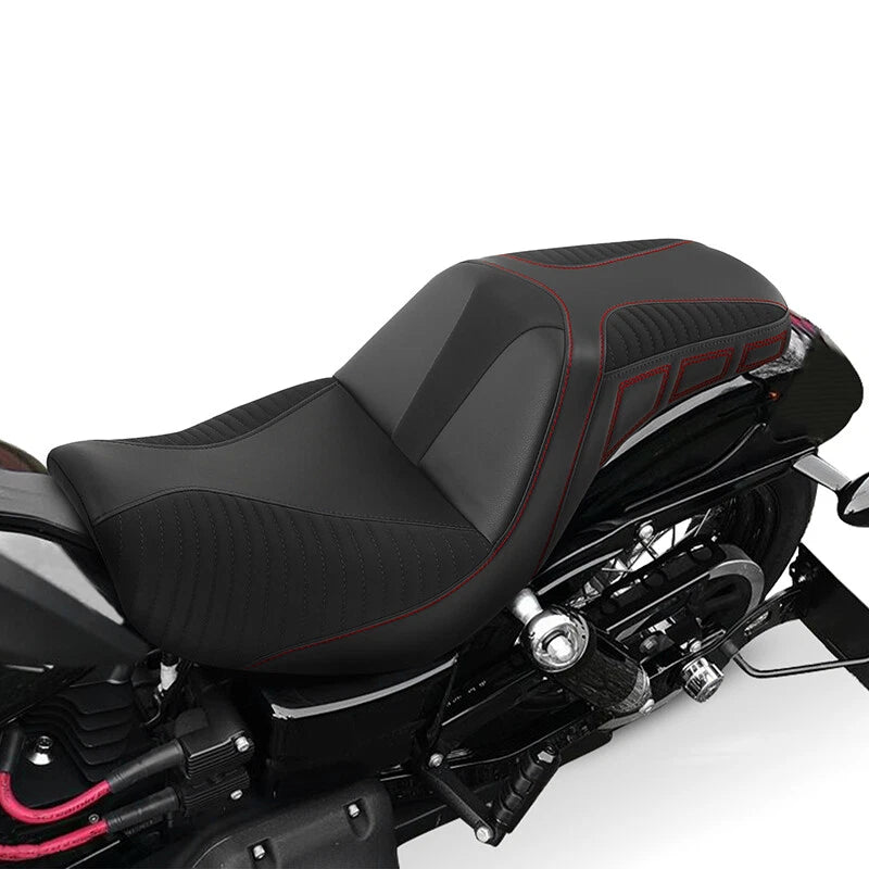 Driver Passenger Seat for Harley Dyna Super Glide FXDC Low Rider FXDL (2006–2017)
