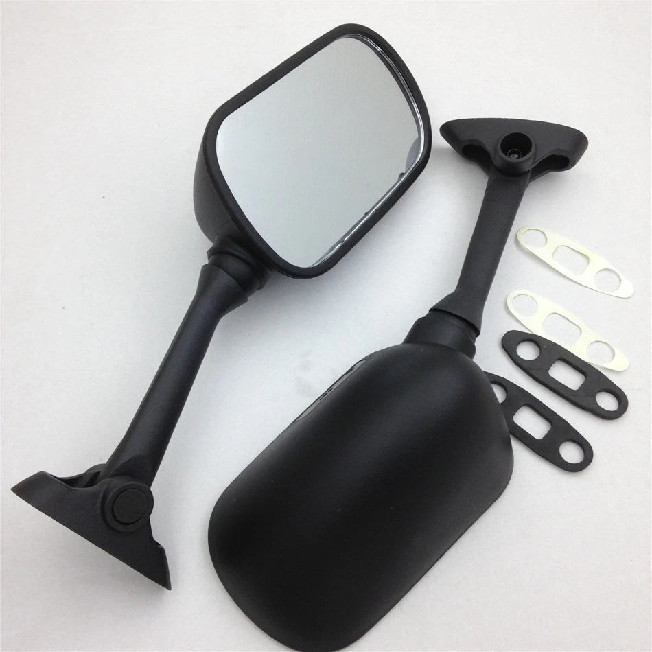 Black Racing Mirrors for Suzuki GSXR 1000 / SV650 (2003–2006)