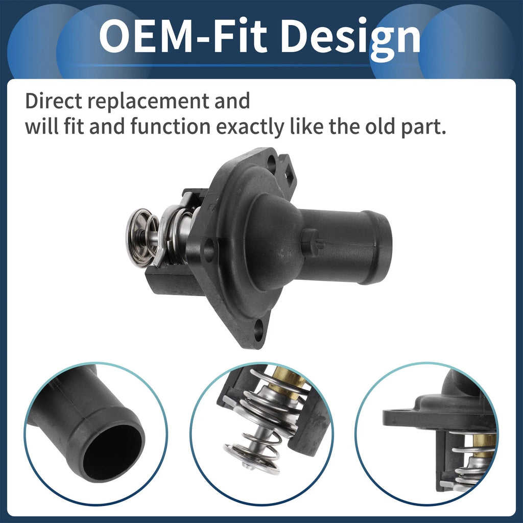 Engine Coolant Thermostat Housing Assembly for Honda Civic (2006–2021) No. 19301RAF003