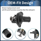 Engine Coolant Thermostat Housing Assembly for Honda Civic (2006–2021) No. 19301RAF003