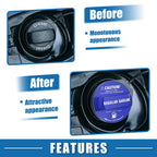 Oil Fuel Cap Decorative Sticker Trim for Subaru Forester (2014–2023)