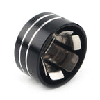 11mm Black CNC Inner Motor Bolt Topper Caps for Harley