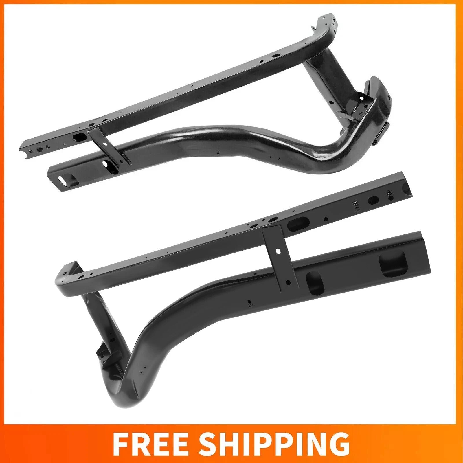 Set of 2 Radiator Support Bracket Rails for Ram 1500 (2009–2024)