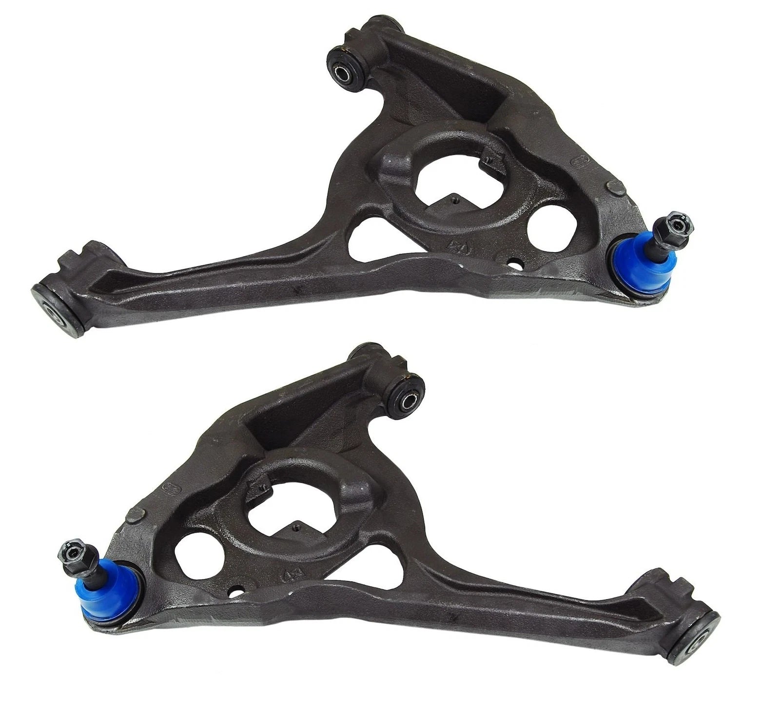 Set of 2 Front Lower Suspension Control Arm and Ball Joint for Mevotech