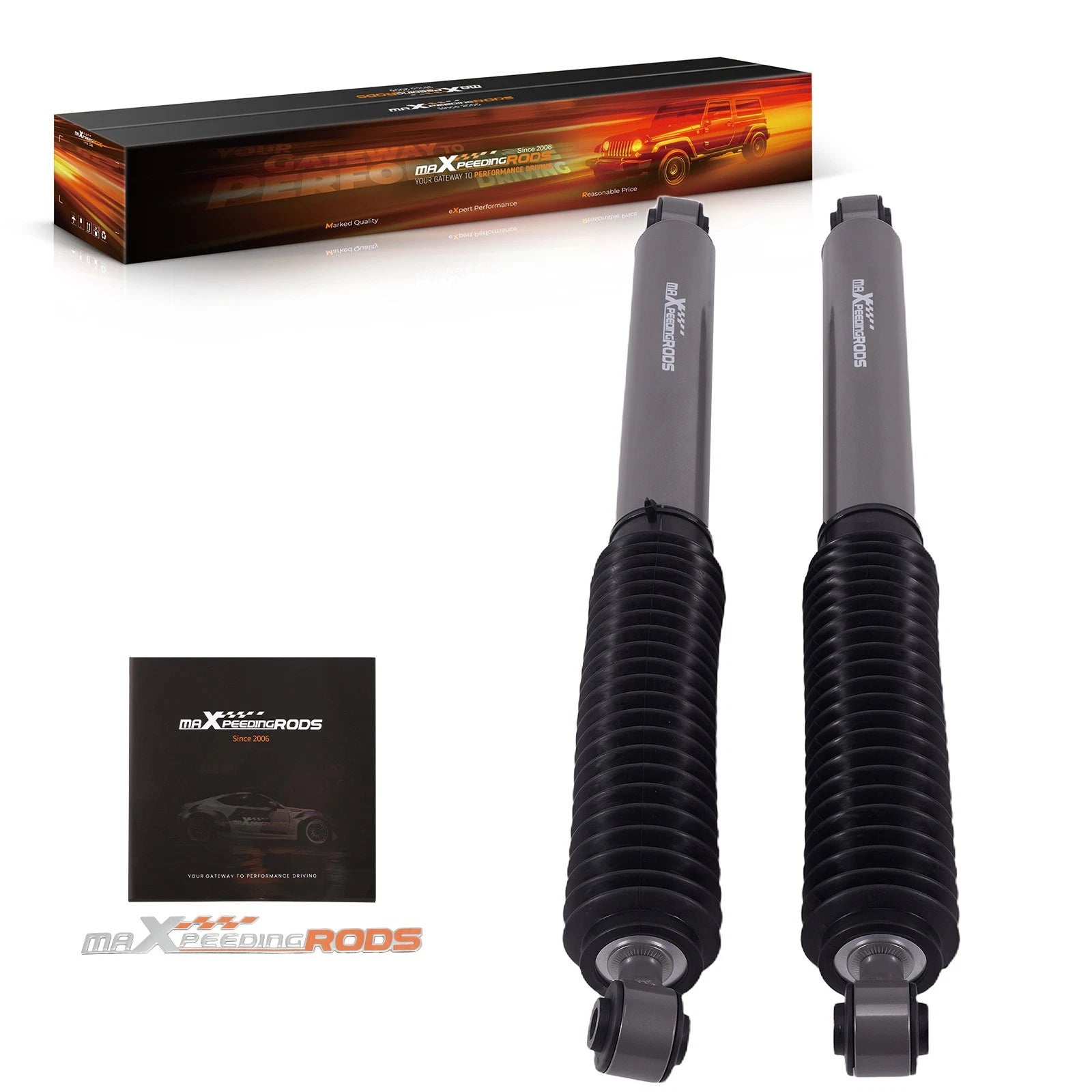 Nitrogen Charged Rear Shock for GMC Canyon (2015–2023) 2.5-6 Inch Lift Kit