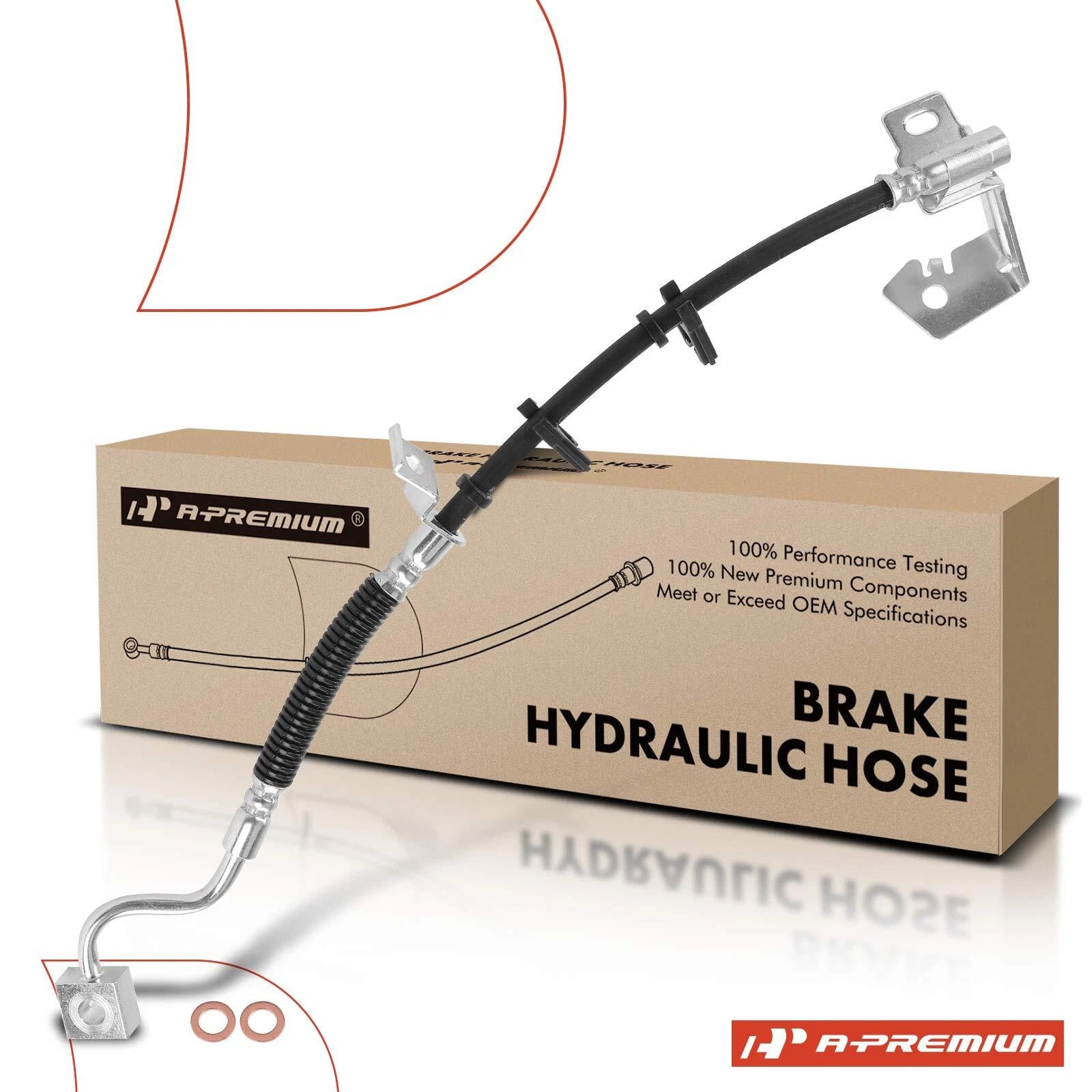 Front Right Brake Hydraulic Hose for Ford Mustang (2013–2014)