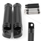 Billet Aluminum CNC Male Mount Foot Pegs for Harley - 2 Colors