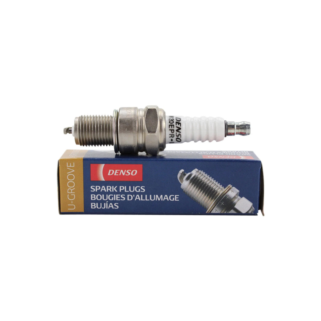 Spark Plug Set of 4 Denso W20EPRU for Dodge Porsche VW Volvo Subaru Plymouth Mazda