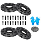 Set of 4 Wheel Spacers 12mm & 15mm for Mini Cooper BMW G32 I01 X3 X4 X6