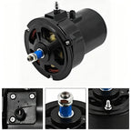 90 AMP Black Alternator for Volkswagen T1 Bug T2 Bus Super Beetle Ghia (12V)