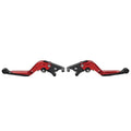 Red Extendable Brake Clutch Levers for Honda CB600 CB599 CB919 (98-06)