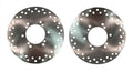 Set of 2 Front Brake Rotors for Polaris 5242935 5243676
