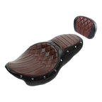 Seat & Backrest Pad for Harley Touring Street Glide (2009–2023)
