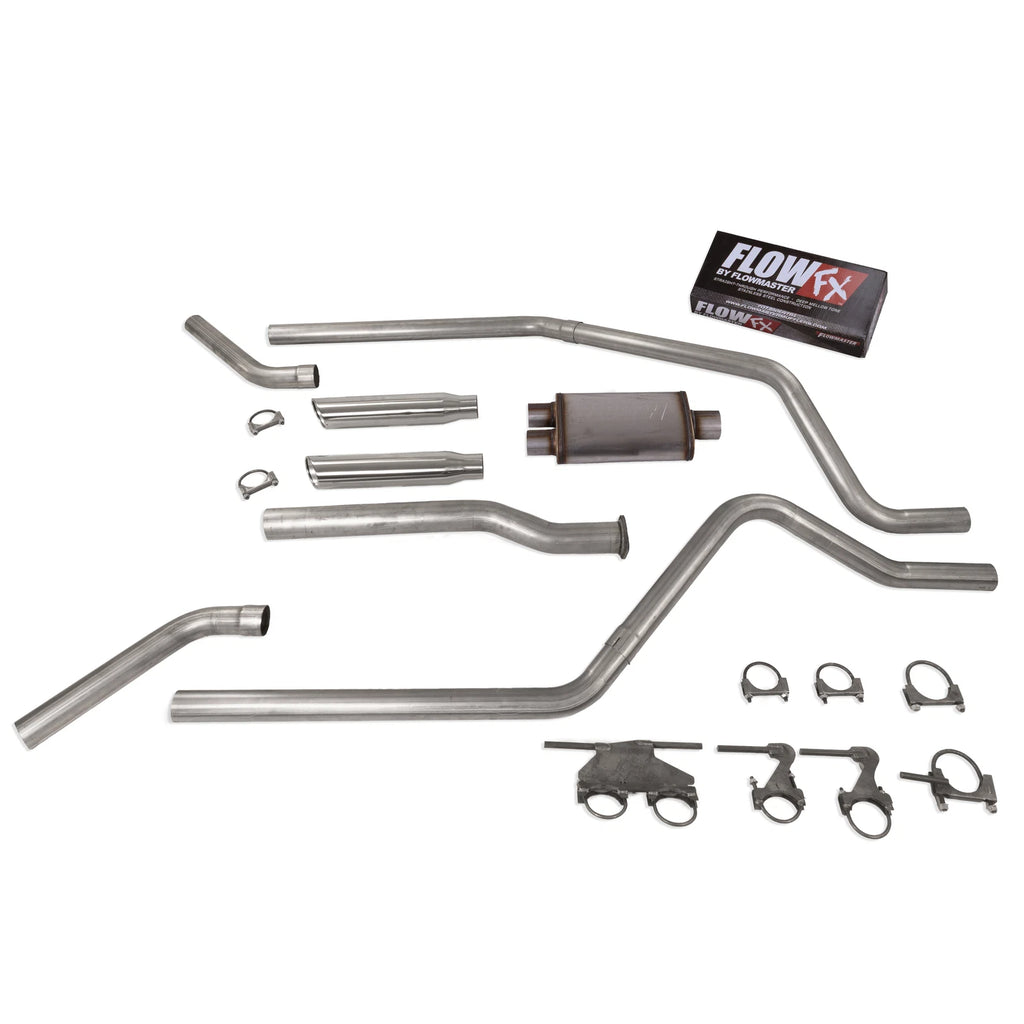 2.5" Dual Exhaust for Dodge Ram 1500 (2019–2025) Flowmaster Flow FX RLD Clp T C