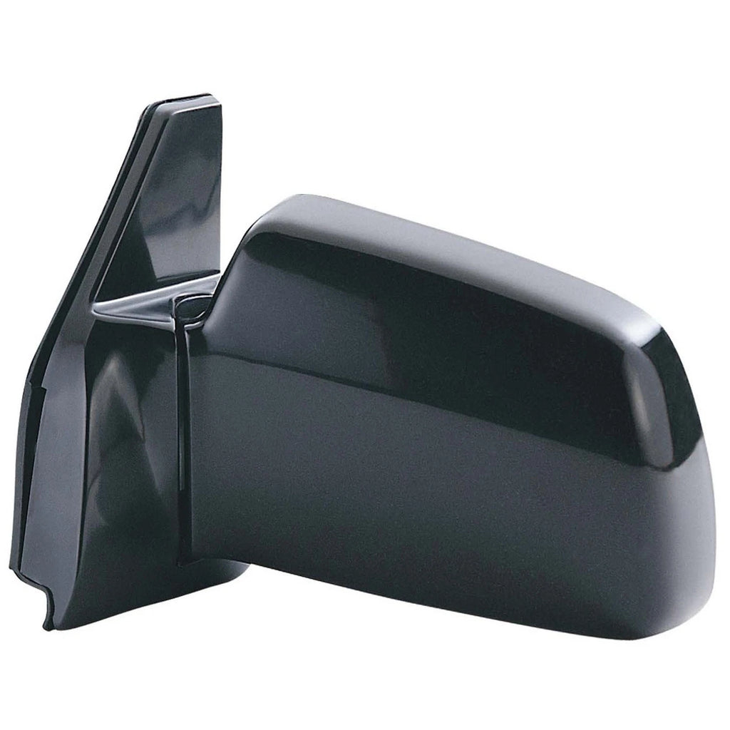 Replacement Smooth Black Driver Side Manual Folding Door Mirror for Toyota Camry (2012–2019)