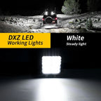 12W LED Work Light for Car Truck Motorcycle SUV ATV (Compact 3 Inch)