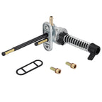 Aluminum Fuel Valve Petcock + Lever Extension Kit for Polaris Big Boss 250 300 (1990–1998)