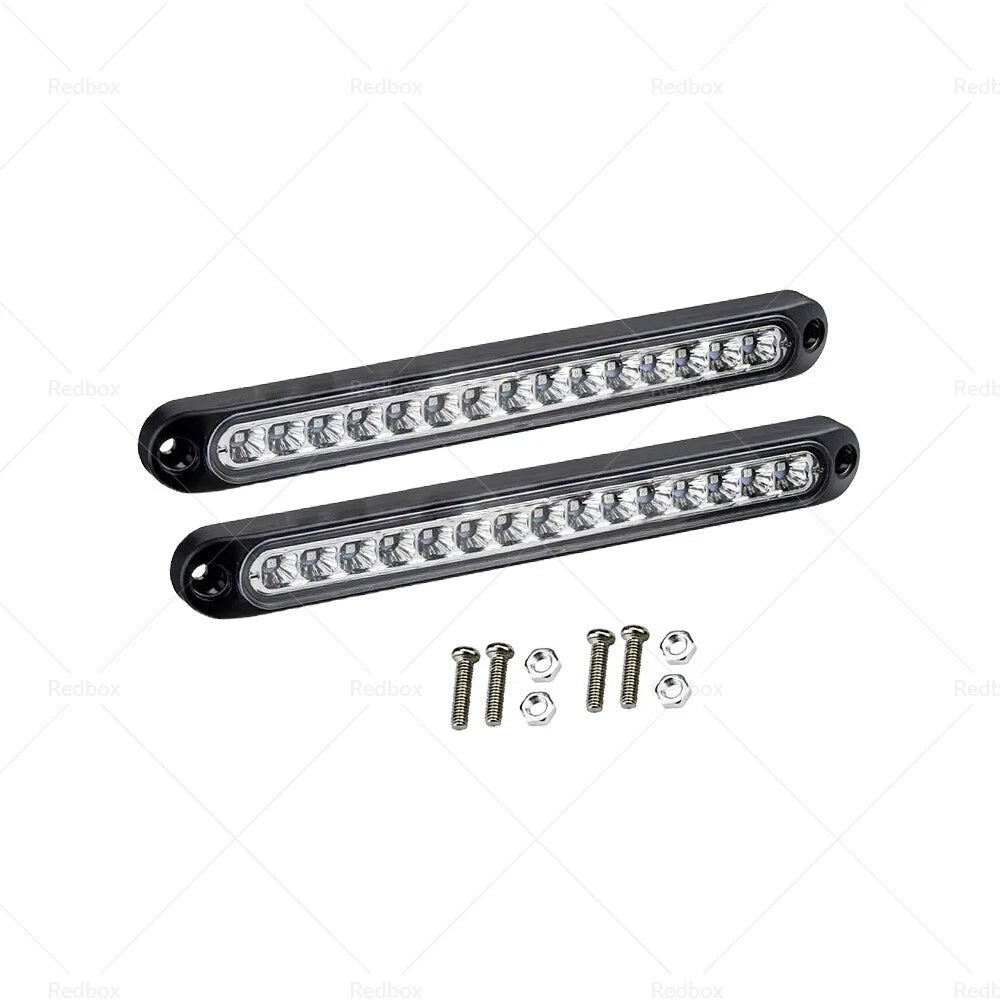 2X 15" LED Tail Stop Reverse Light Bar for Truck Boat Caravan (12V-24V)