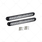 2X 15" LED Tail Stop Reverse Light Bar for Truck Boat Caravan (12V-24V)