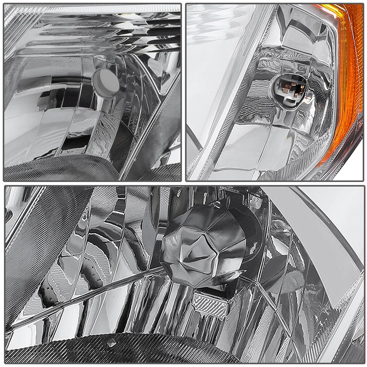 Chrome Amber Signal Headlight for Subaru Forester (2009–2013)