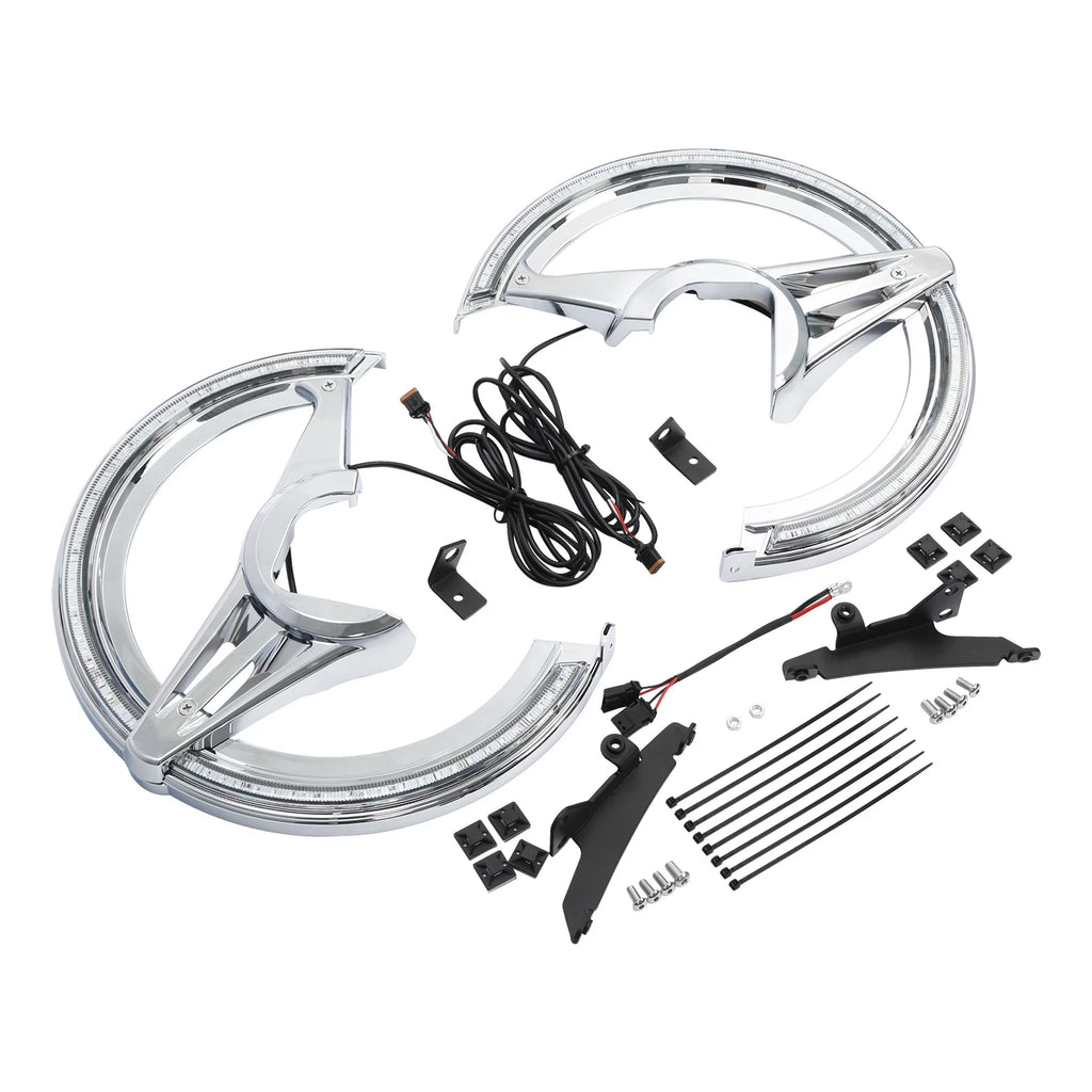 Brake Rotor Covers LED for Honda Goldwing 1800 (2018–2025)