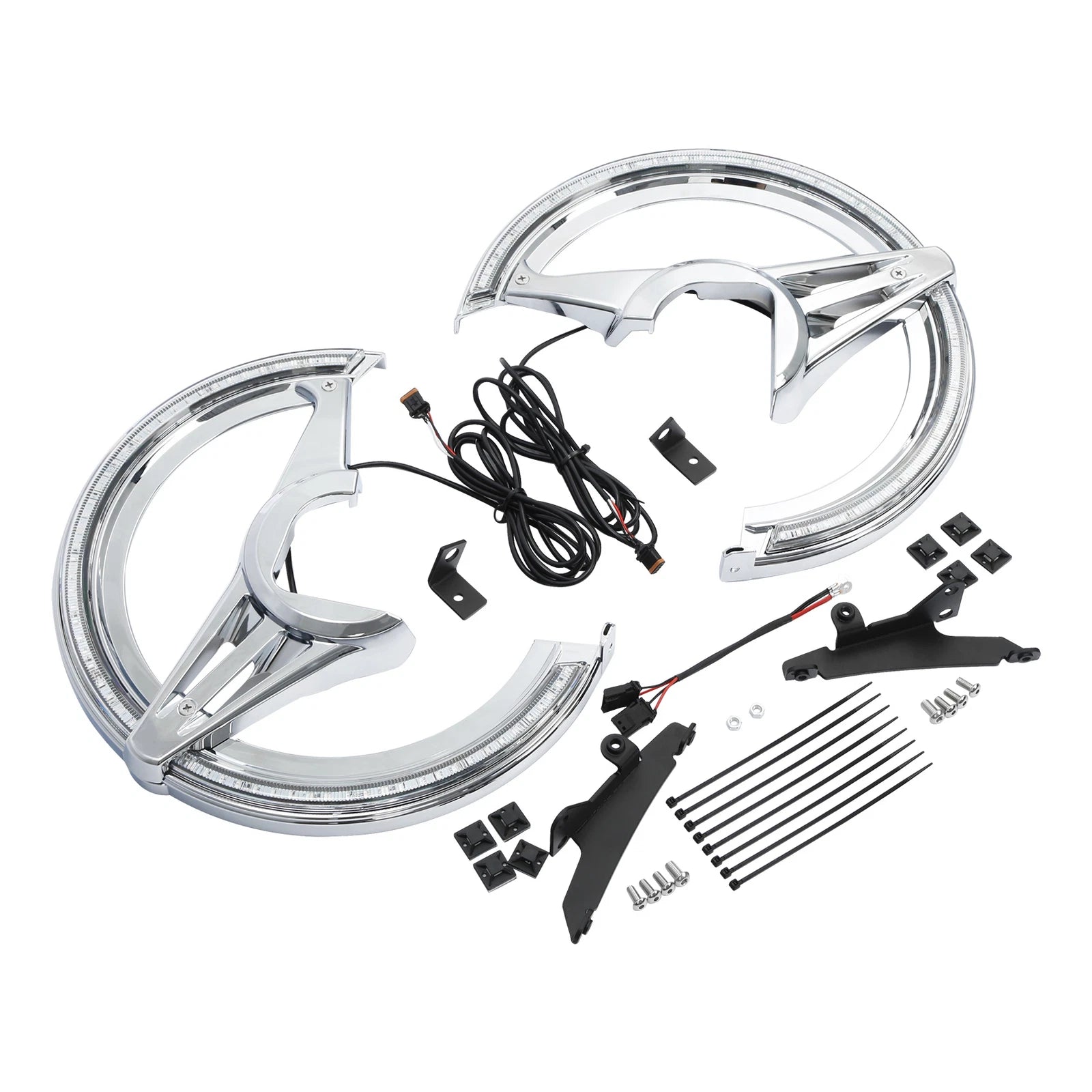 Brake Rotor Covers LED for Honda Goldwing 1800 (2018–2025)