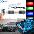 8x 4.9" RGB LED Engine Bay Accent Strips for Lexus (2010–2021)