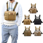 Chest Rig Bag for Men - Travel Recon Kit Pack - Outdoor Sport