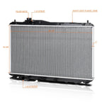 Aluminum Core Radiator for Honda Civic/Acura ILX (2012–2015) DPI-13221