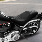 Black Driver & Passenger Seat for Harley Softail Low Rider FXLR (2018–2023)