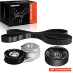 3X Serpentine Belt Drive Component Kit for Ford Explorer (1997–1999)