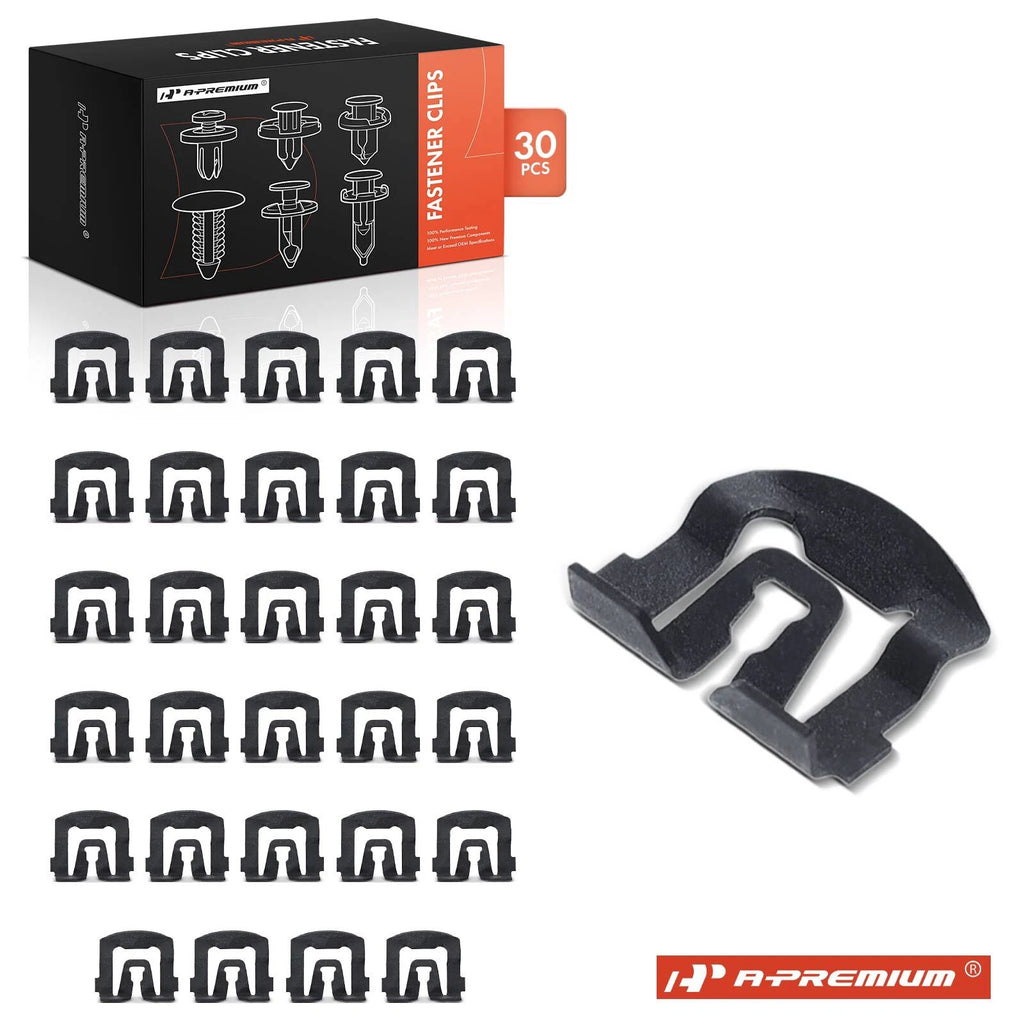 30Pcs Metal Window Reveal Moulding Clip Retainer for Ford Mercury 