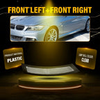 2X Clear Bumper Reflector Side Marker Light for BMW 3 Series (2007-2013)