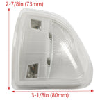 Clear LED Side Mirror Turn Signal Light for Dodge Ram 1500 2500 3500 4500 (2010-2023)