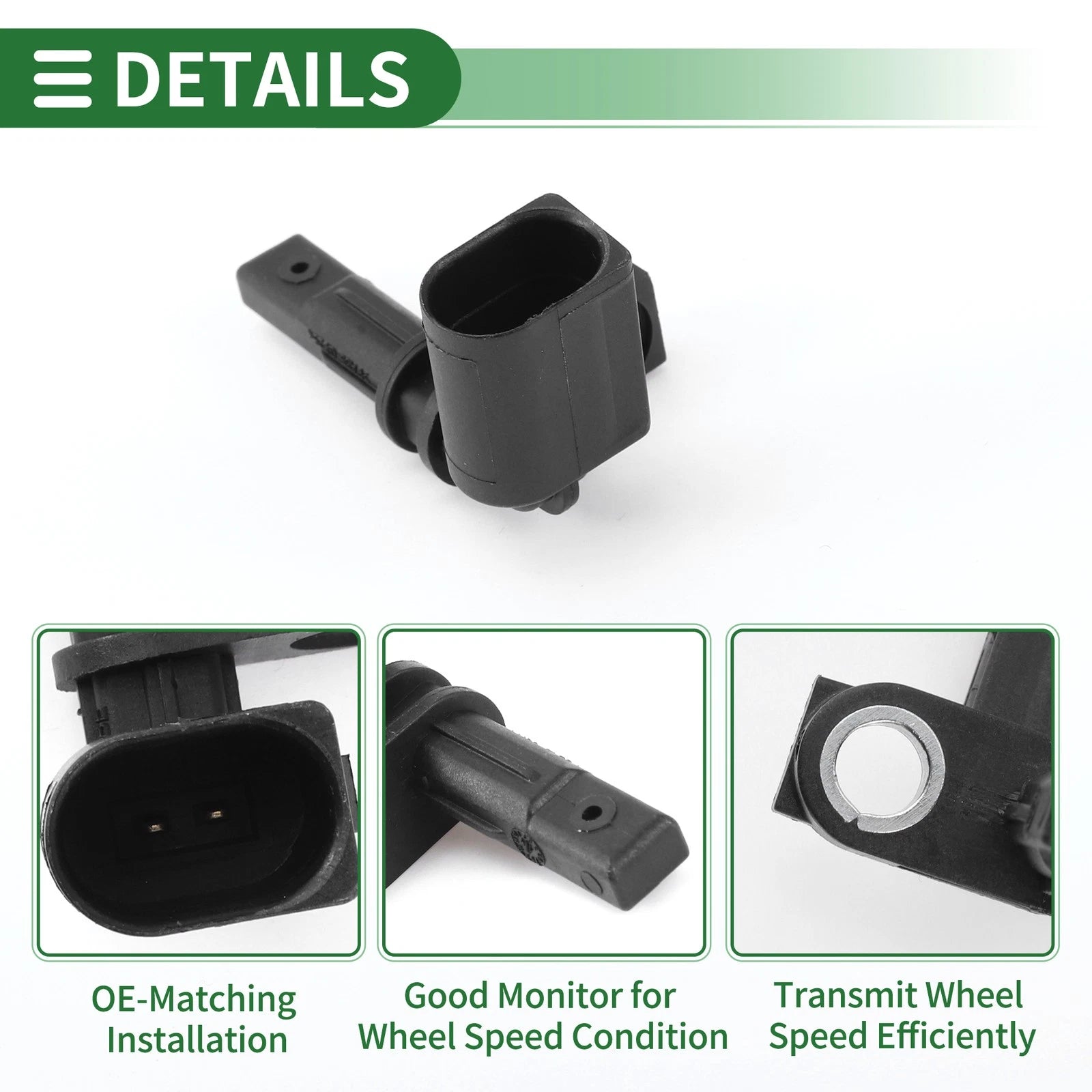 ABS Wheel Speed Sensor for Audi Q7 (2007–2015) 7P0927807A/WHT005651A