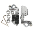 Set of 4 Highway Bar Footpeg Peg Mount Clamps for Harley Touring