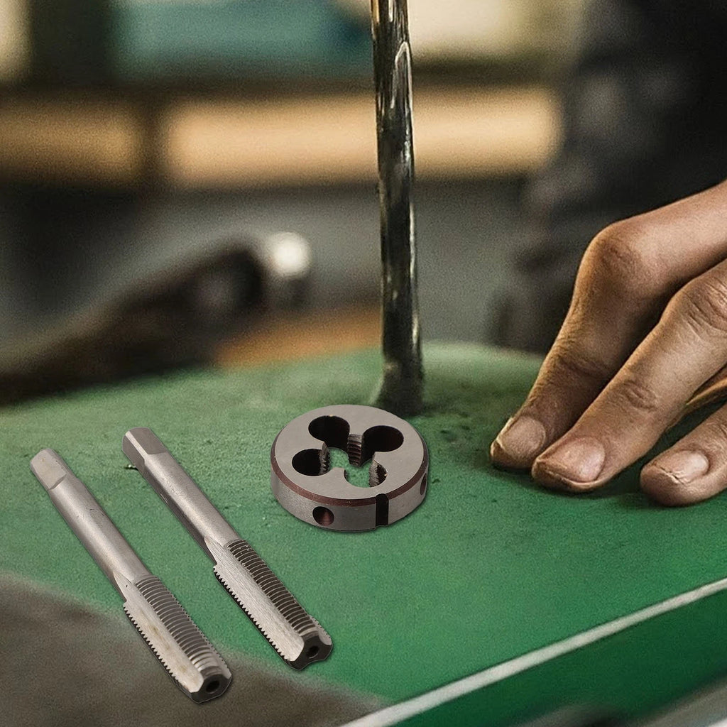 Tap & Die Set M10 x 1mm for Metric Thread (HSS Taper 59mm)