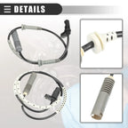Front Rear Left Right ABS Sensor for BMW 128i 4pcs