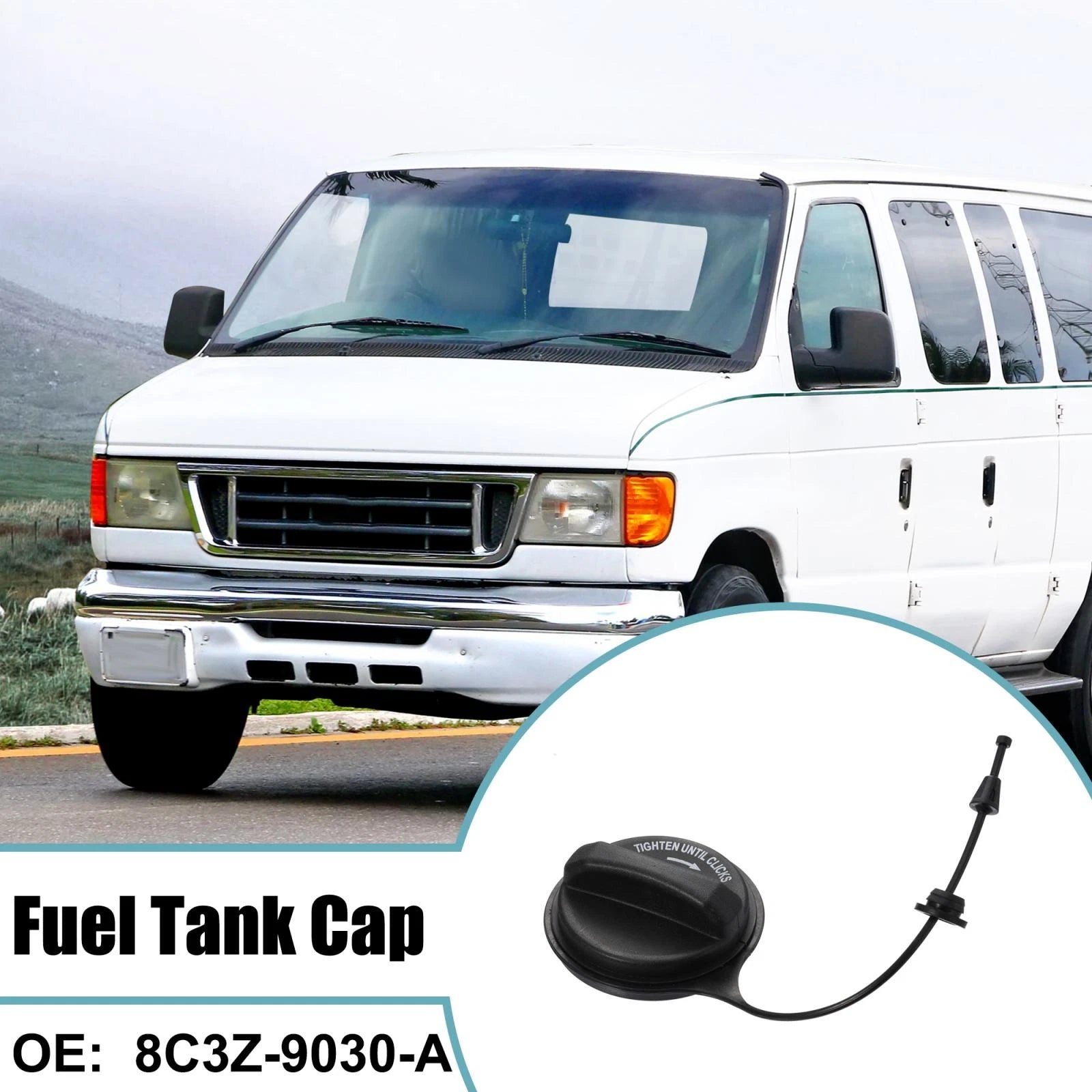 Fuel Tank Cover Door for Ford E-150 (2004–2014) 8C3Z-9030-A