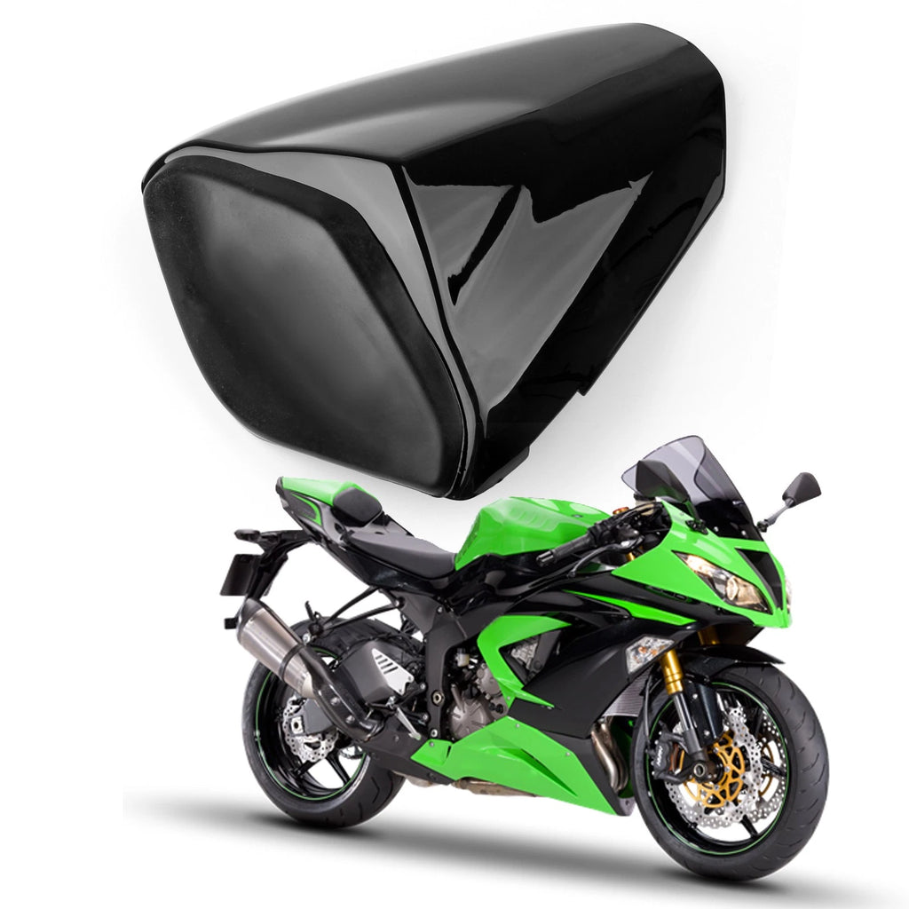Rear Seat Cover Cowl for Kawasaki ZX6R ZX 636 (2009–2018) Black