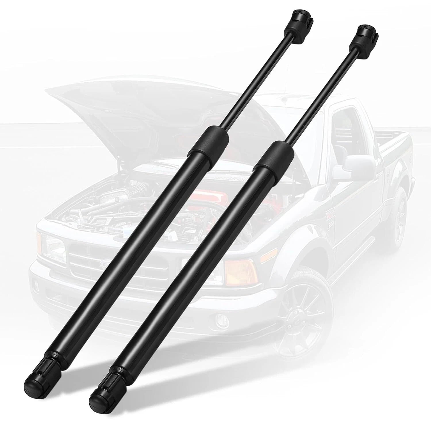 2 Pcs Hood Lift Supports for Ford F-250 F-350 F-550 Super Duty (1999–2010)