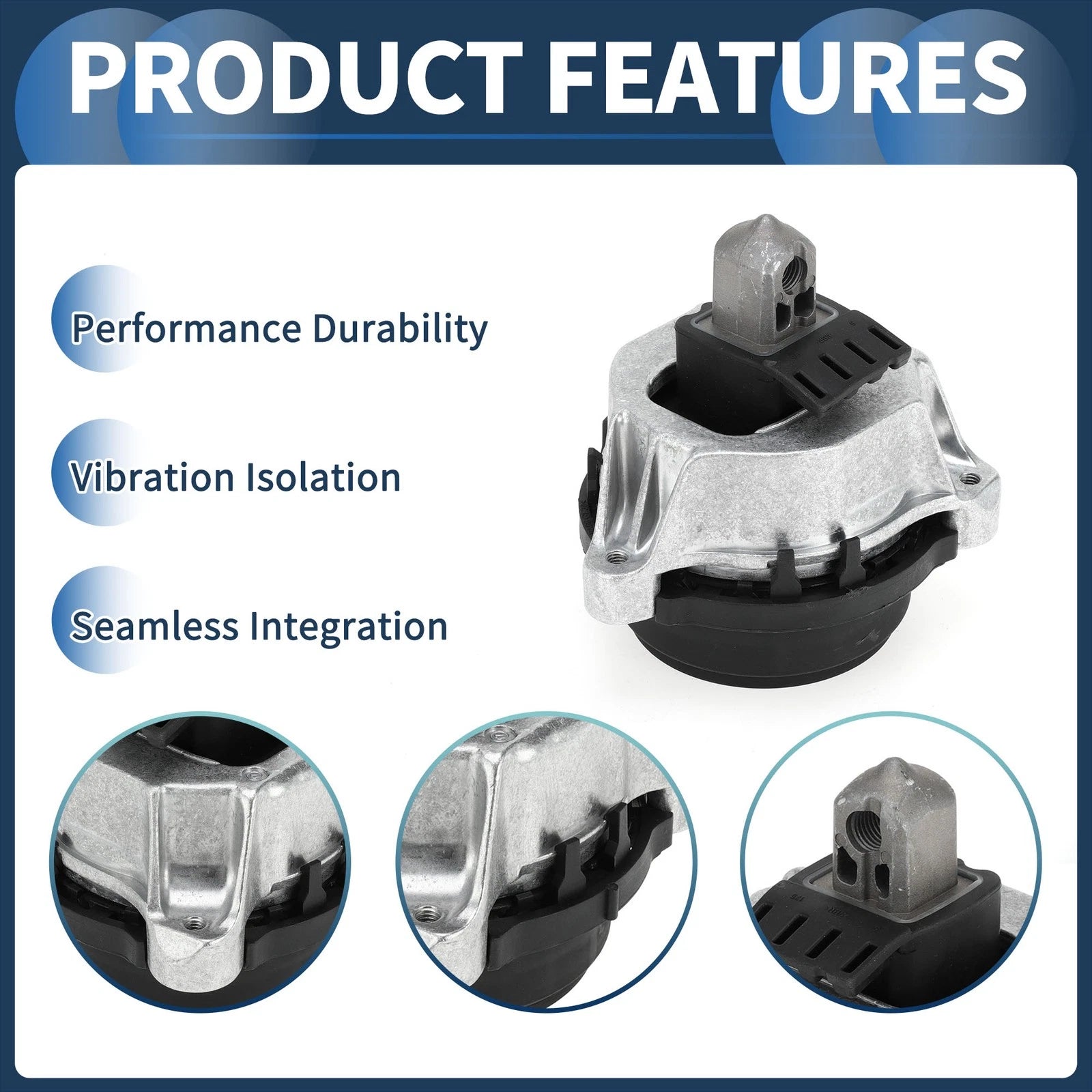 Engine Motor Mount for BMW 540Li G38 (2017–2020) 3.0T A/MT
