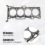 Cylinder Head Gasket No. 22311-2G700 for Hyundai Santa Fe, Sonata 