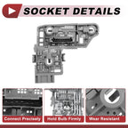 1 Pc Light Socket for Mercedes-Benz C-Class W204 (2012–2014) No. 2048202277
