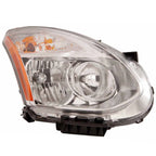 Replacement Passenger Side Halogen Head Light Assembly for 2011-2012 Nissan Rogue