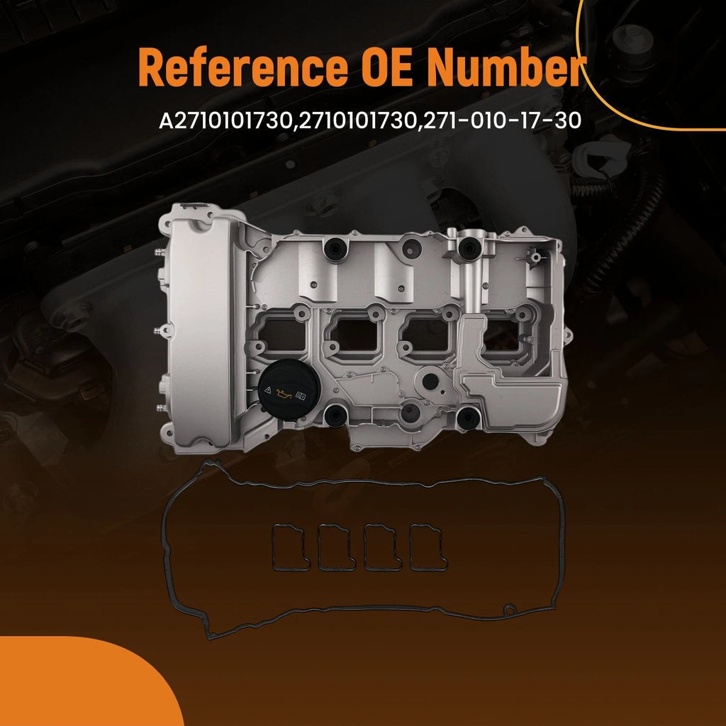 Engine Valve Cover for Mercedes-Benz W204 C204 M271 1.8L (2007–2014) A2710101730