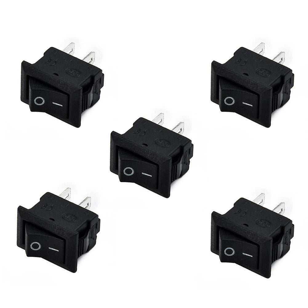 Set of 10 Rocker Switches 12V 16A 2-Pin for Car Truck