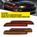4X Smoke LED Side Marker Light for Ford Mustang (2010–2014)